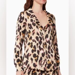 Never Fully Dressed Leopard Chester Shirt Size 12 - NWOT